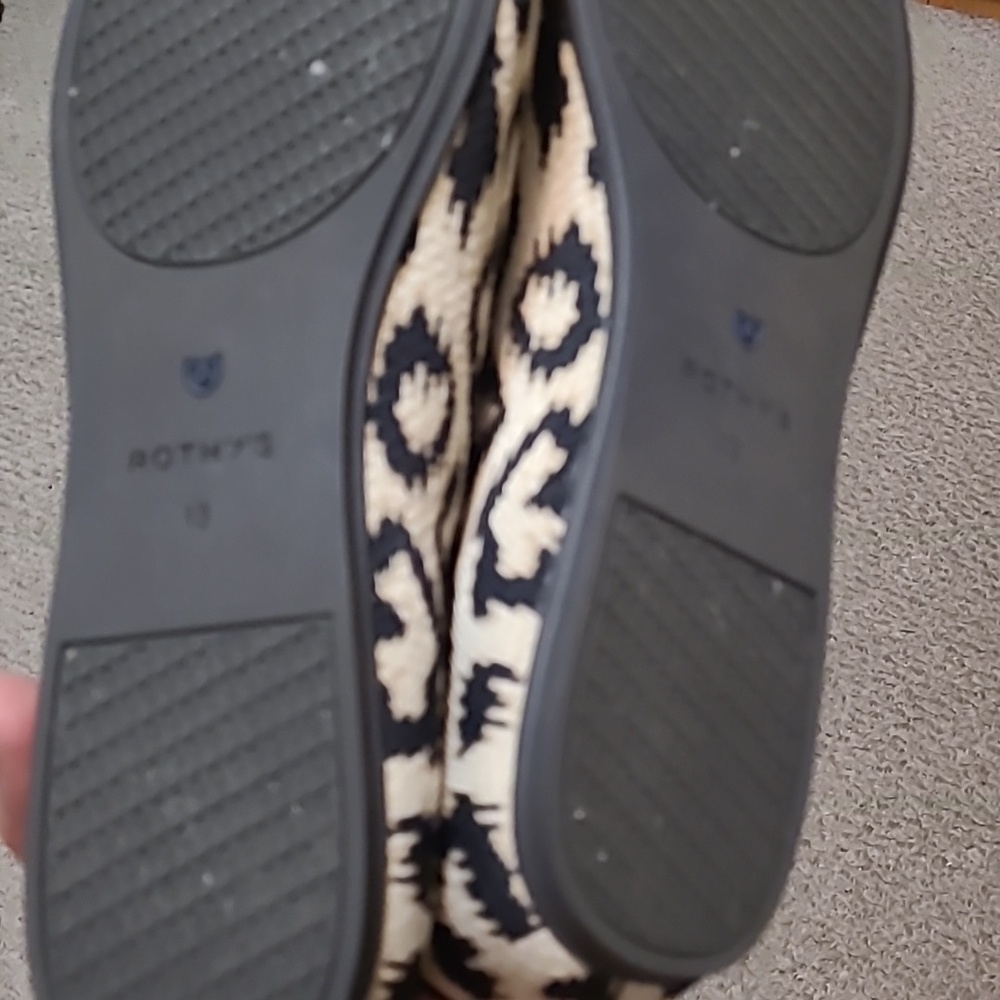 Rothys Sandy Cat Square Mary Jane In Women Size 13 NEW IN BOX - Picture 4 of 7